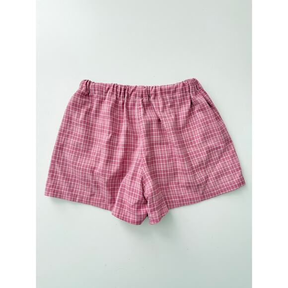 Brandly melville pink plaid boxer shorts - one size - Picture 3 of 3